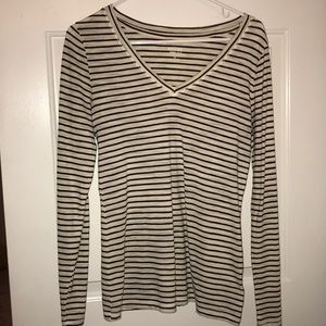 Long Sleeve Striped Short